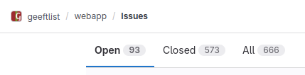 stats issues Gitlab